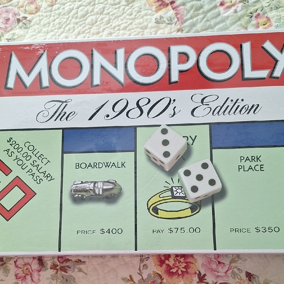 Monopoly 1980s Edition Board Game - Picture 3 of 4